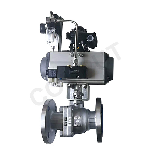 Q641H氣動O型球閥 Q641H氣動O型球閥